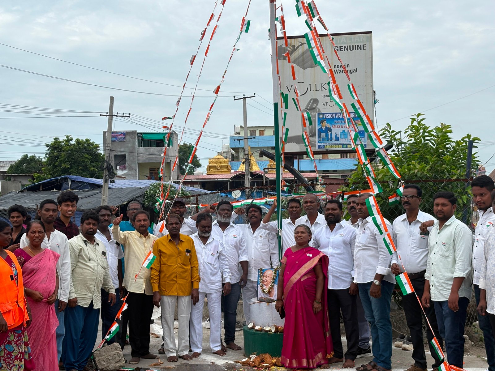 . గోవిందు నాగరాజు ఆధ్వర్యంలో  స్వాతంత్య్ర  దినోత్సవ వేడుకలు