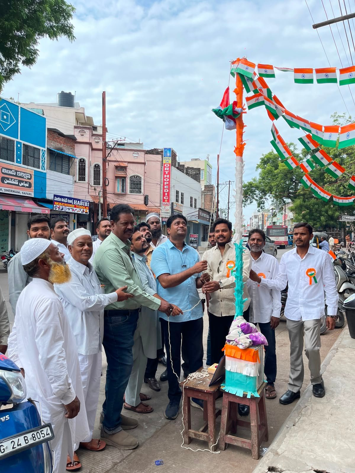 తెలంగాణ ఉర్దూ వర్కింగ్ జర్నలిస్ట్స్ ఫెడరేషన్ ఆధ్వర్యంలో 80వ స్వాతంత్ర్య దినోత్సవ వేడుకలు