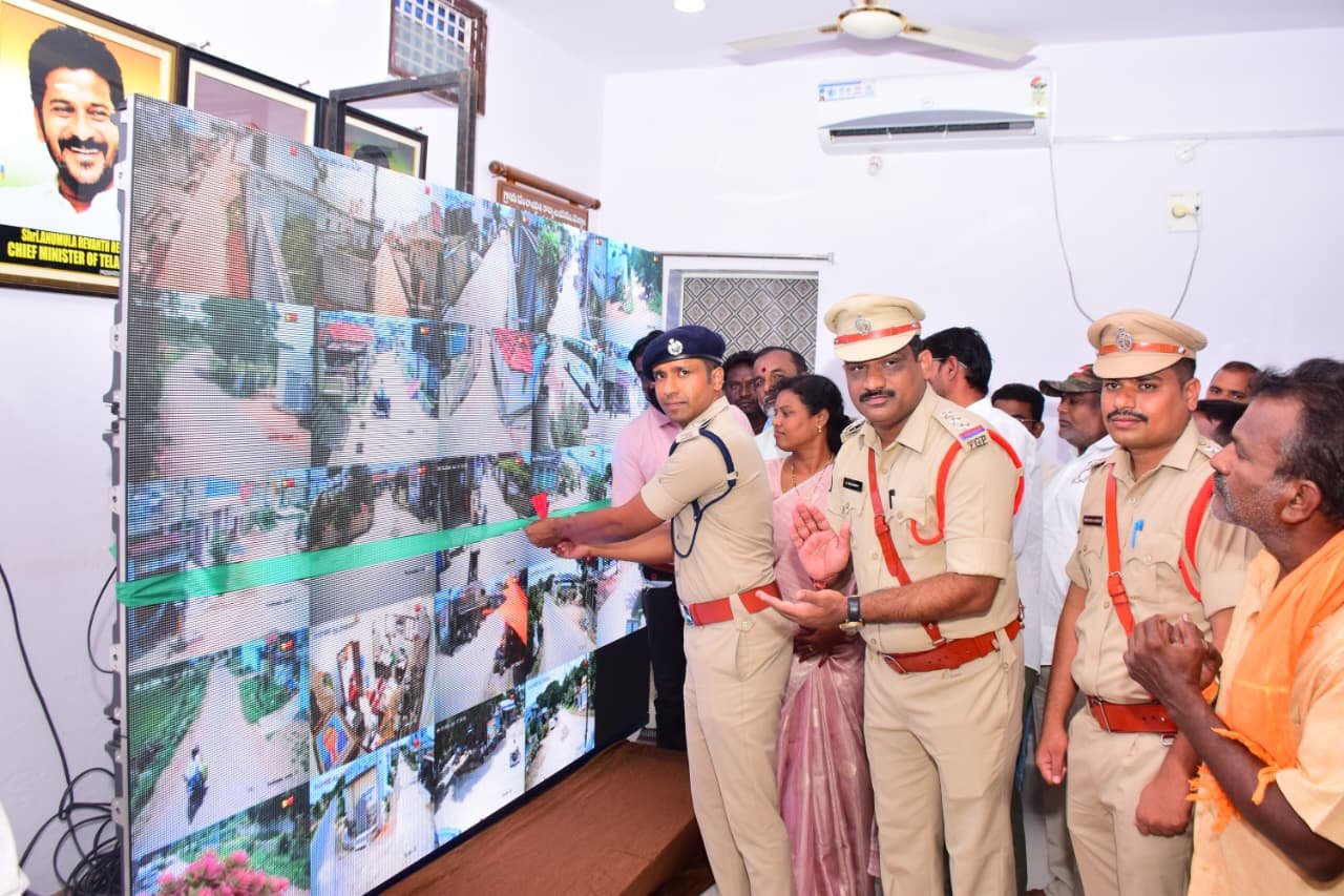 నేరాల నియంత్రణ, కేసుల ఛేదనలో సీసీ కెమెరాల పాత్ర కీలకం: జిల్లా ఎస్పీ అశోక్ కుమార్ ఐపీఎస్ 