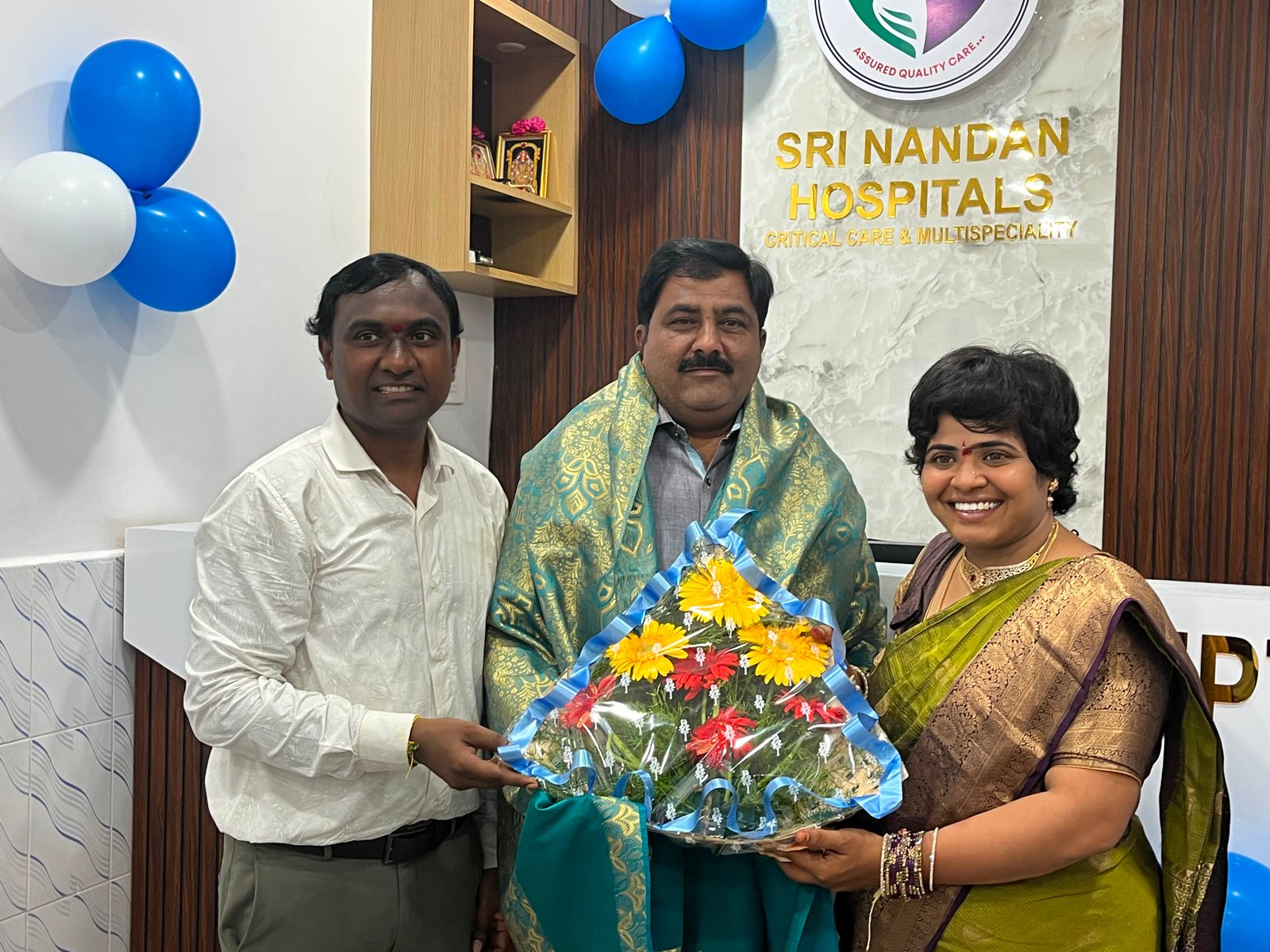 శ్రీ నందన్ హాస్పిటల్ ప్రారంభోత్సవంలో పాల్గొన్న డీసీసీ అధ్యక్షుడు అయూబ్ 