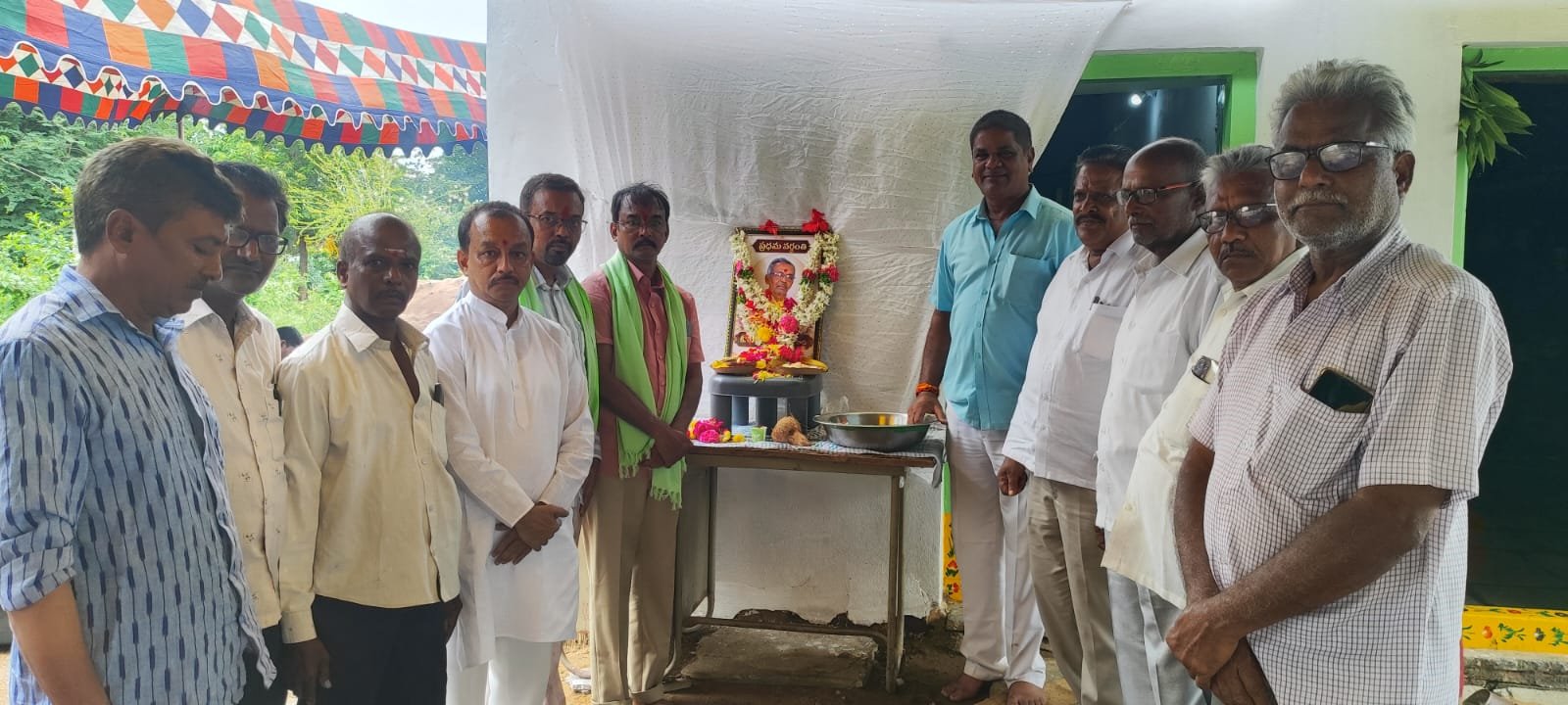 మార్త భద్రయ్య ప్రథమ వర్ధంతి కార్యక్రమంలో పలువురు సంతాపం 
