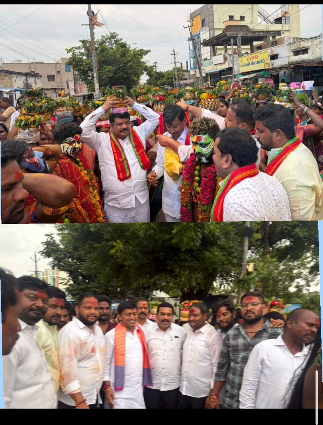 కాశిబుగ్గ ముదిరాజ్‌వాడలో ఘనంగా పోచమ్మ బోనాలు