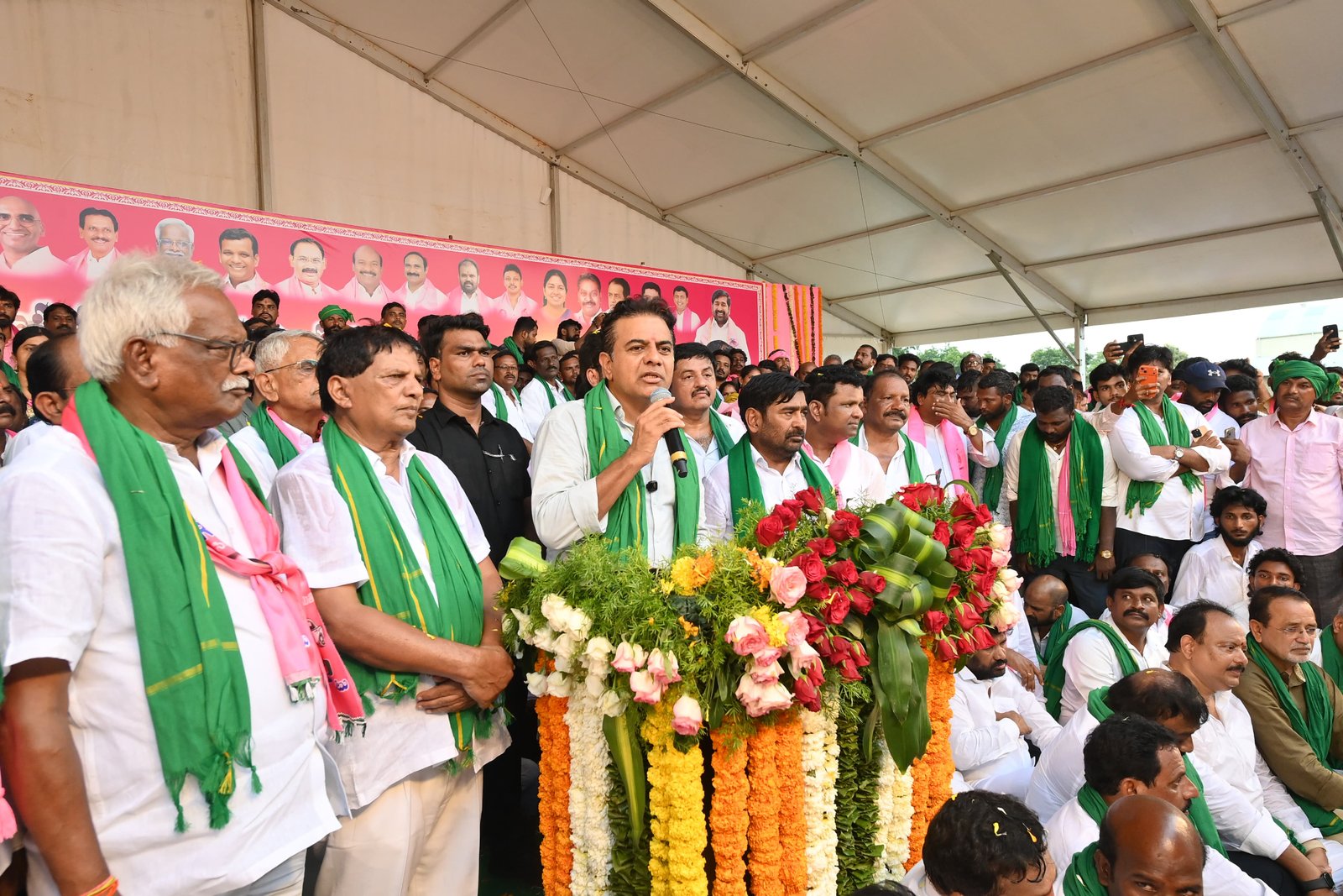రైతన్నల కోసం పాదయాత్ర చేస్తా: కేటీఆర్