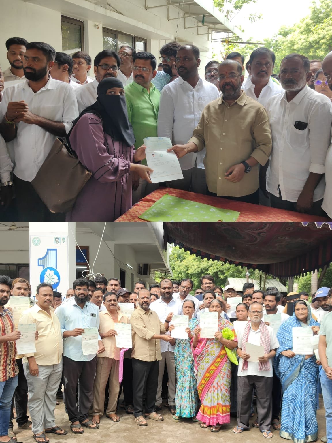 సీఎం సహాయనిధి చెక్కుల పంపిణీ..