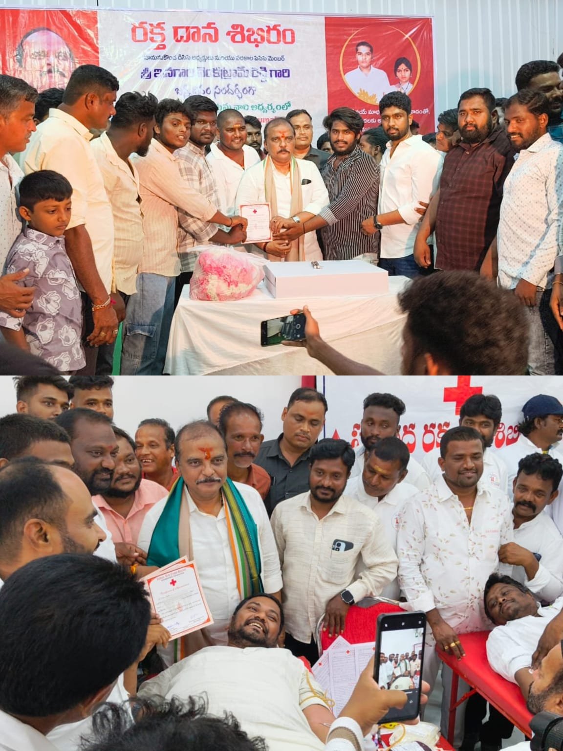 సేవా కార్యక్రమాలతో హన్మకొండ డీసీసీ అధ్యక్షులు ఇనగాల వెంకట్రామ్ రెడ్డి జన్మదిన వేడుకలు ఘనం