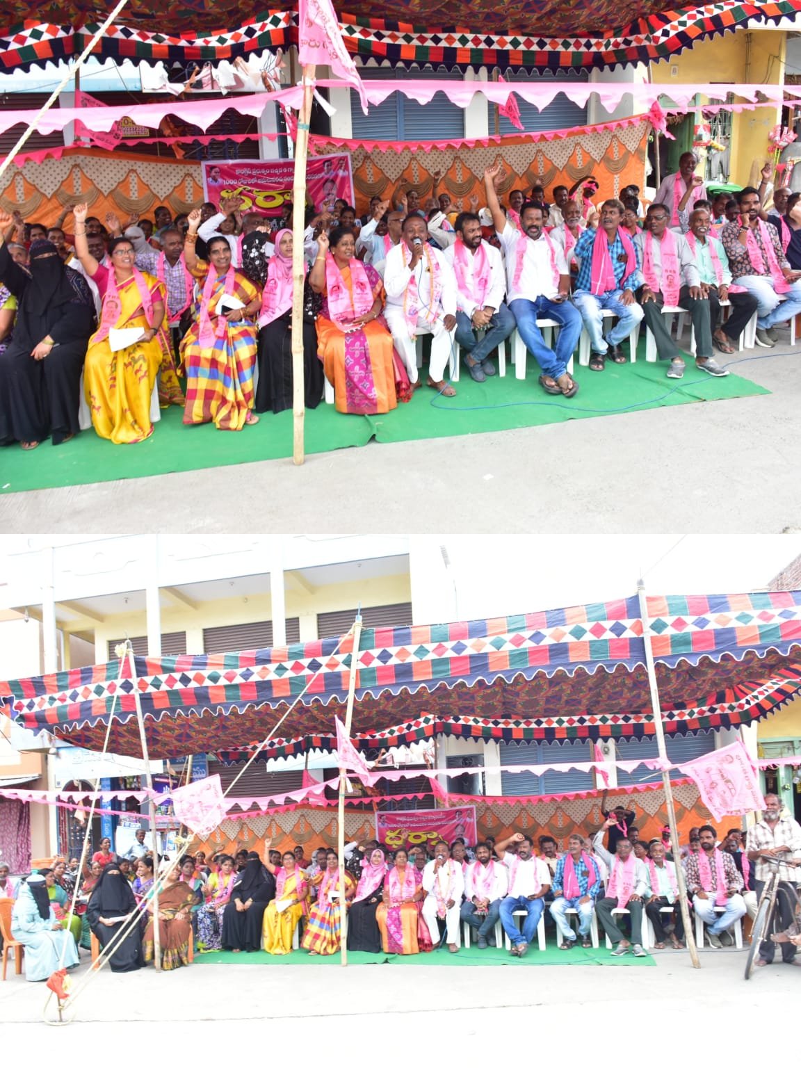 40వ డివిజన్లోని చెట్లోళ్ల గడ్డ వద్ద బిఆర్ఎస్ పార్టీ మాజీ కార్పొరేటర్ మరుపల్ల రవి అధ్యక్షతన సమావేశం