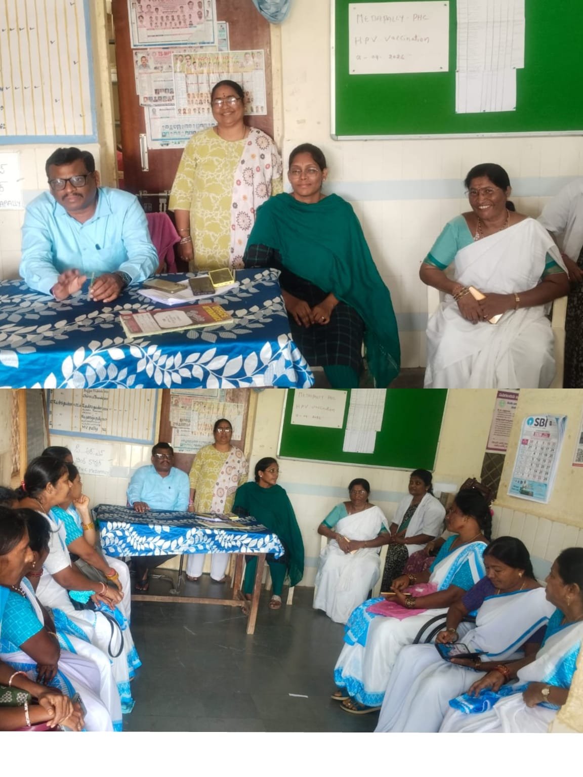 మేడపల్లి ప్రాథమిక ఆరోగ్య కేంద్రాన్ని తనిఖీ చేసిన జిల్లా వైద్య ఆరోగ్యశాఖ అధికారి డాక్టర్ బి. రాజా రెడ్