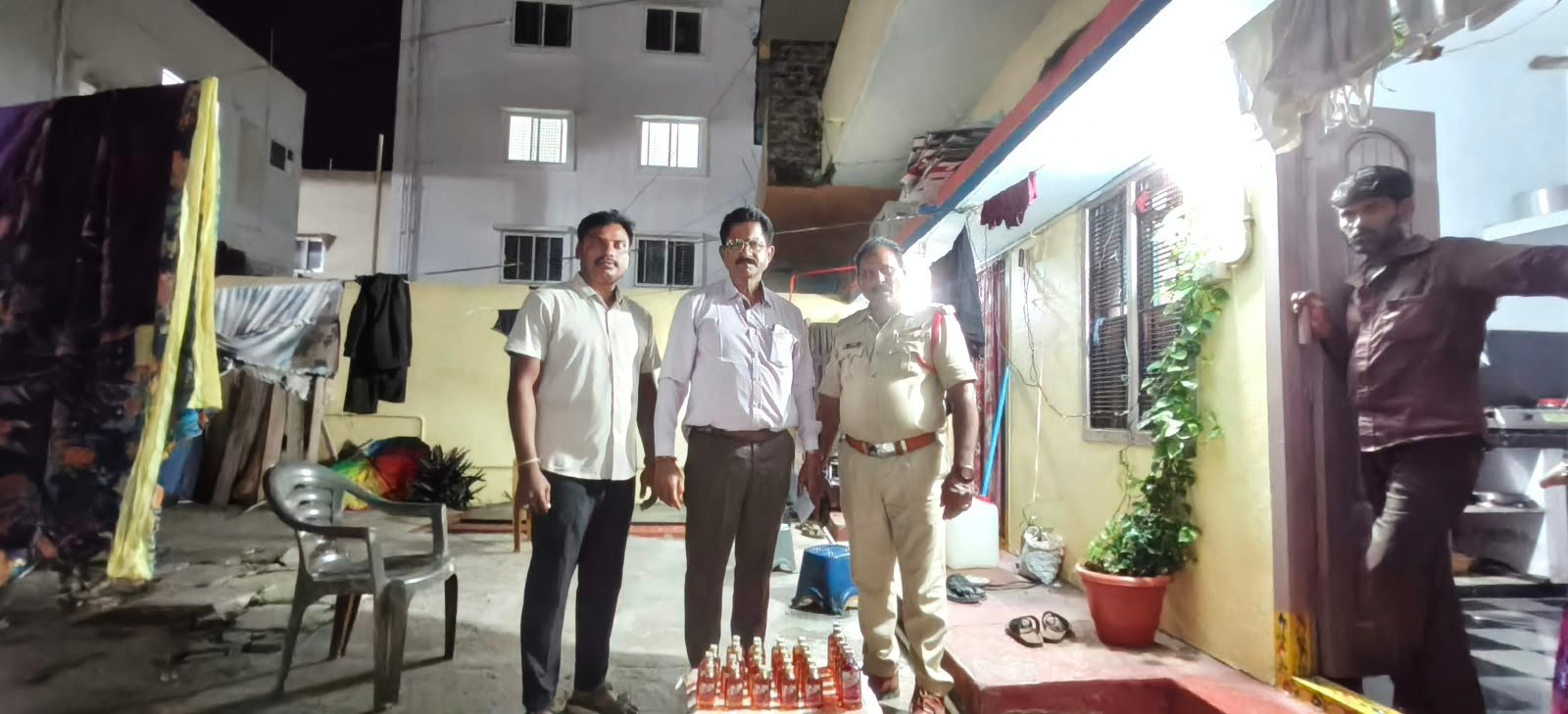 కేయూసీ పోలీస్‌ స్టేషన్ పరిధిలో అక్రమ మద్యం పట్టివేత