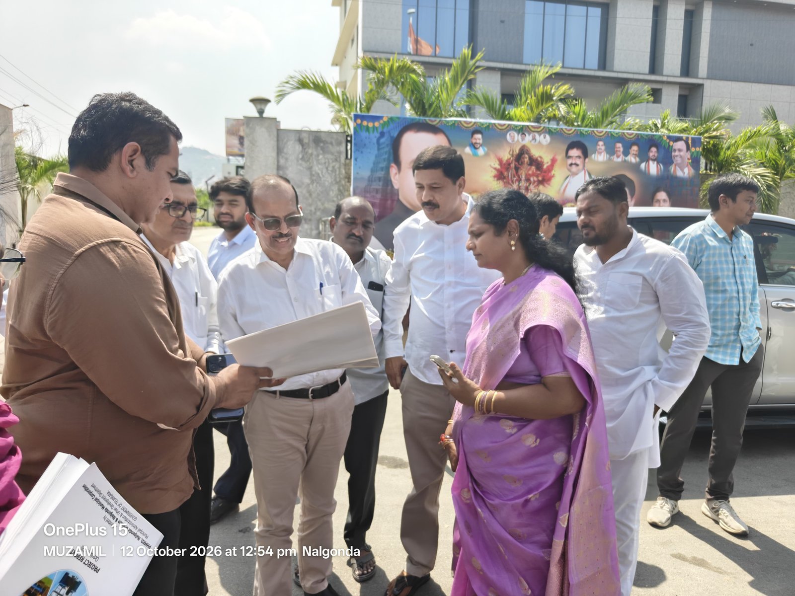 క్లాక్‌టవర్ జంక్షన్ అభివృద్ధి పనులను వరల్డ్ బ్యాంక్ బృందంతో కలిసి పరిశీలించిన మేయర్